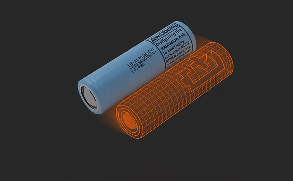 LG 21700 Battery Cell vs Standard Battery Cell - Reletech AI Vision