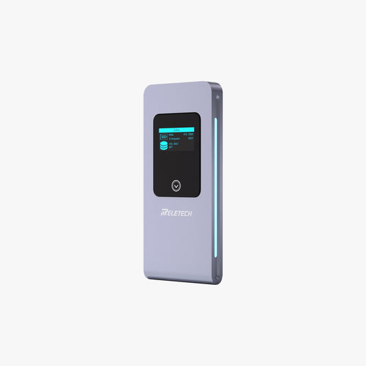 M.2 NVMe/SATA Dual Protocol SSD Enclosure Silver WAVA III - Reletech AI Vision