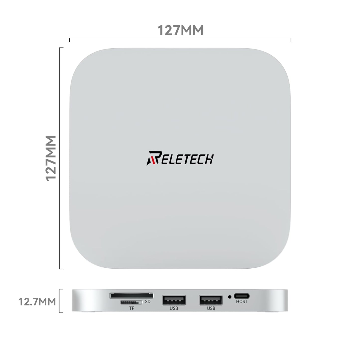Mini Pal 40Gbps 5 - in - 1 USB4 Mac Mini M4 - Reletech AI Vision