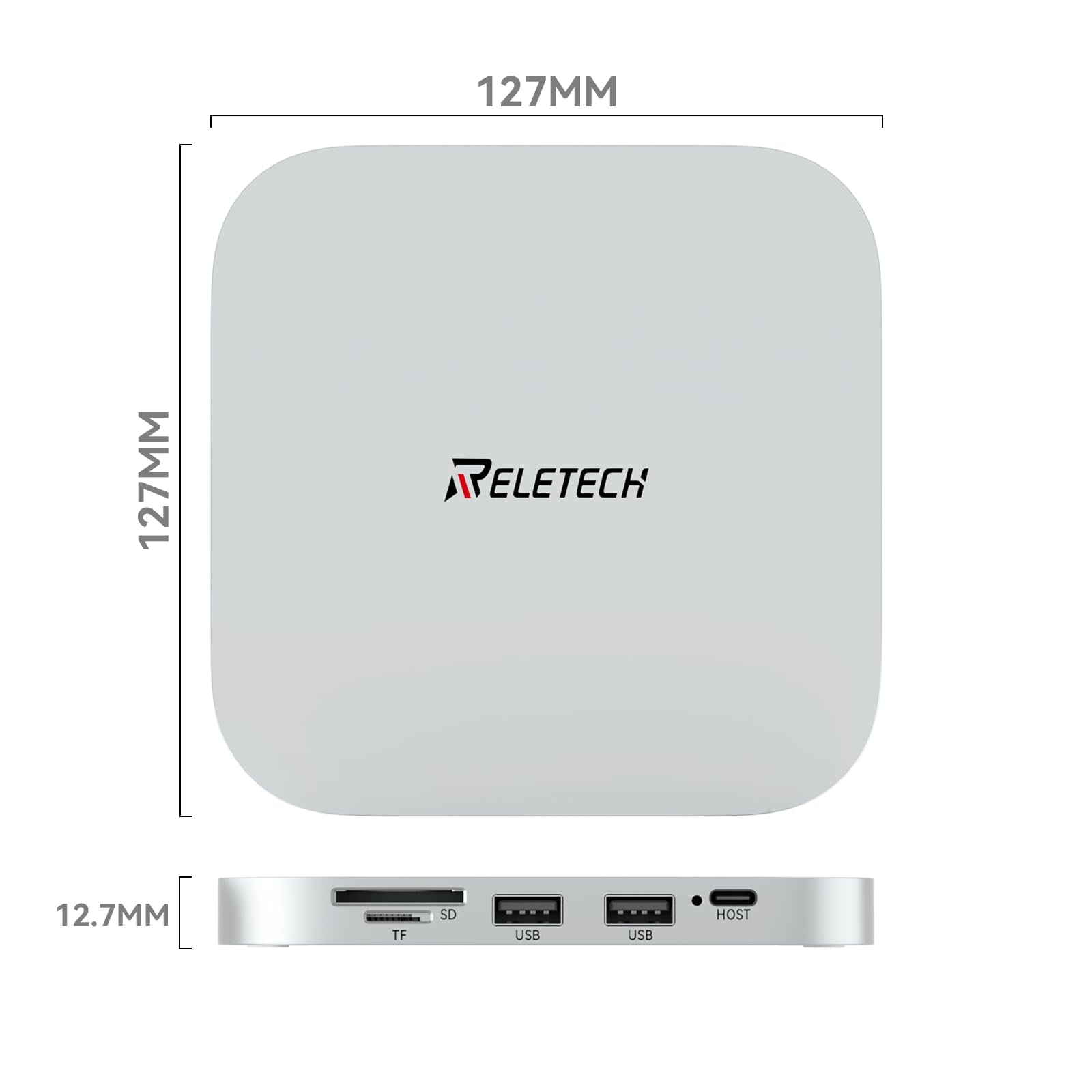 Mini Pal 40Gbps 5 - in - 1 USB4 Mac Mini M4 - Reletech AI Vision