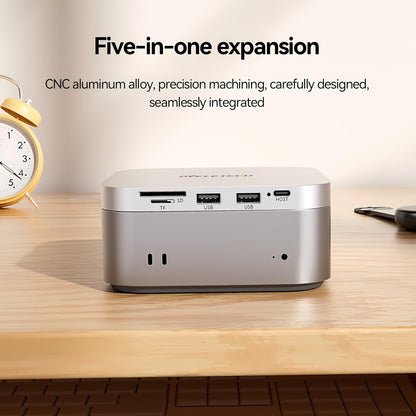 Mini Pal 40Gbps 5 - in - 1 USB4 Mac Mini M4 - Reletech AI Vision