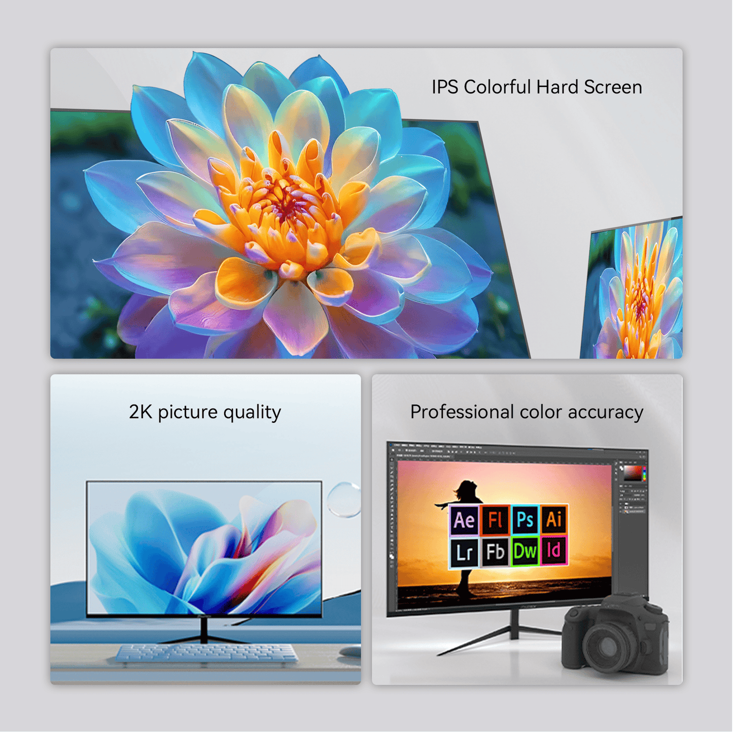 Reletech 100Hz Gaming Monitor G27D Air Vision - Reletech AI Vision