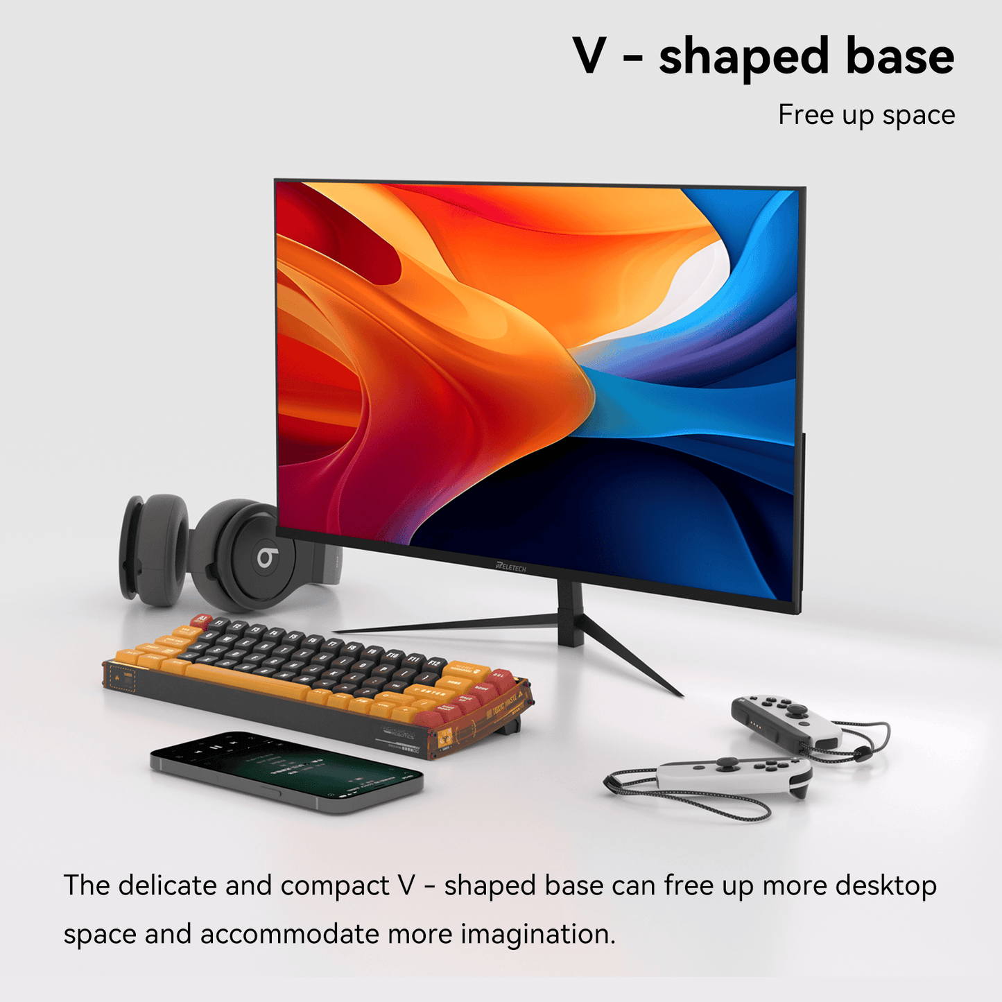 Reletech 100Hz Gaming Monitor G27D Air Vision - Reletech AI Vision