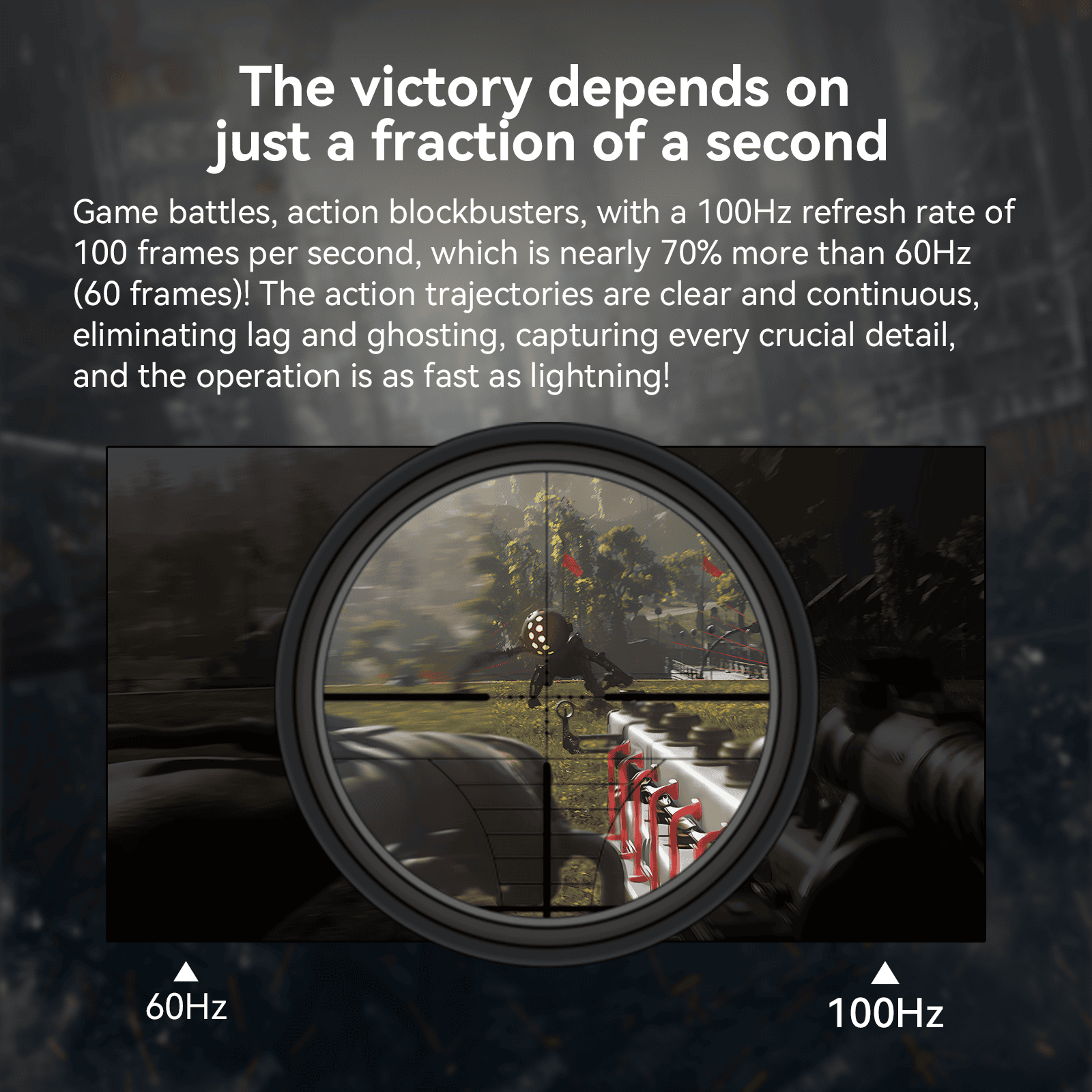 Reletech 100Hz Gaming Monitor L25K60 - Reletech AI Vision