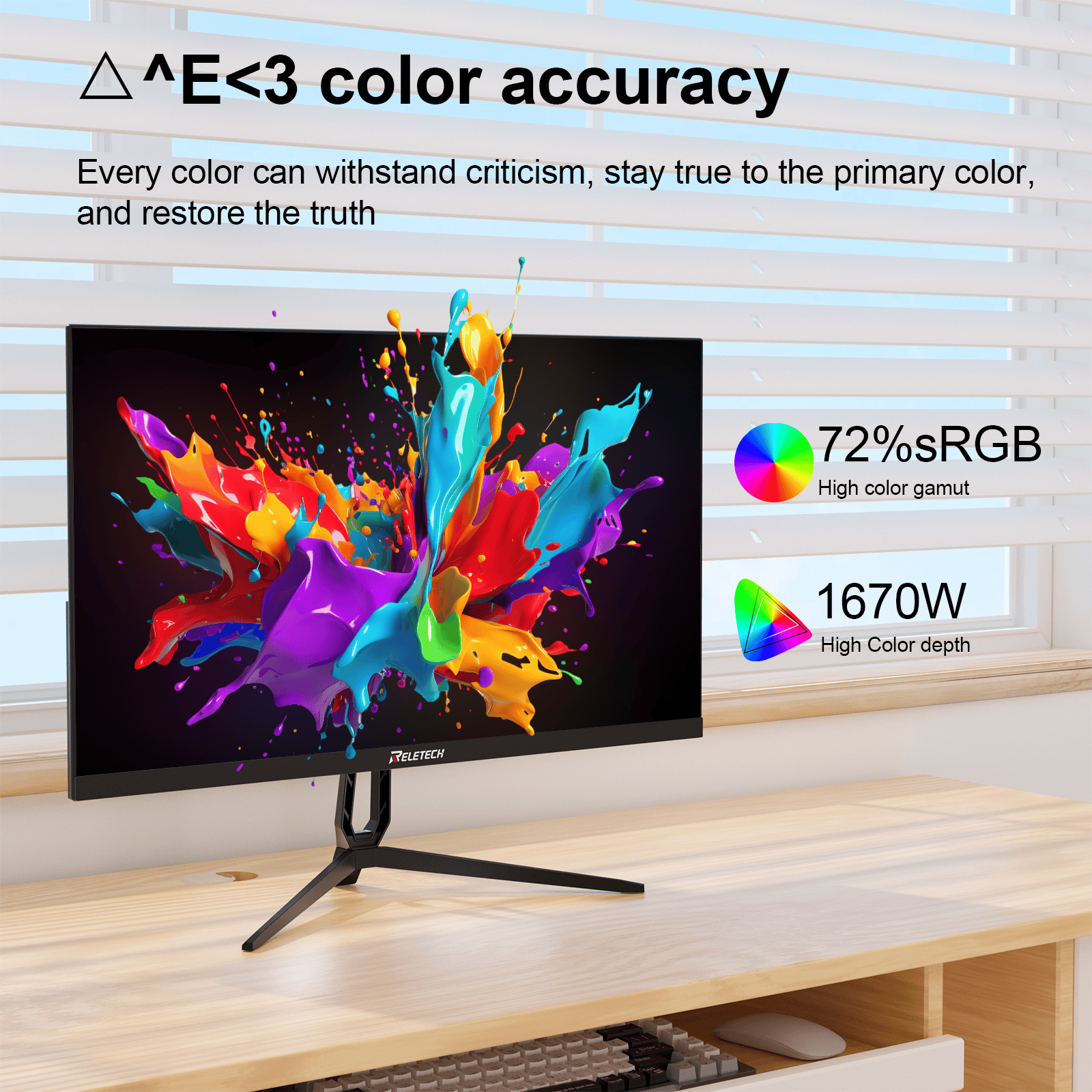 Reletech 100Hz Gaming Monitor R21 Luma - Reletech AI Vision