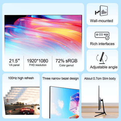 Reletech 100Hz Gaming Monitor R21 Luma - Reletech AI Vision