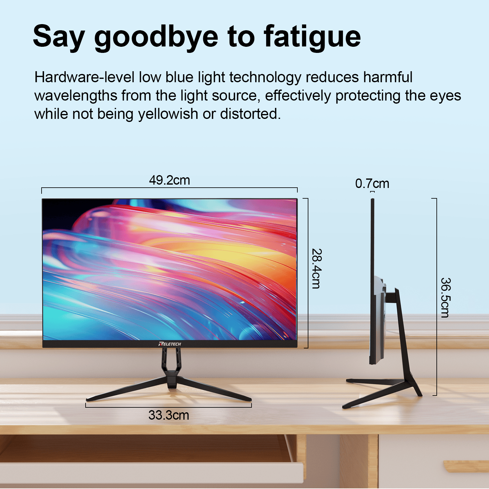 Reletech 100Hz Gaming Monitor R21 Luma - Reletech AI Vision