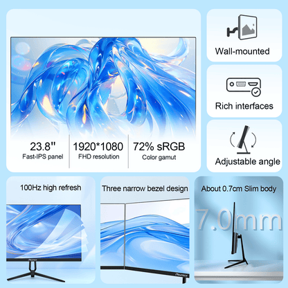 Reletech 100Hz Gaming Monitor R23 Pulse - Reletech AI Vision