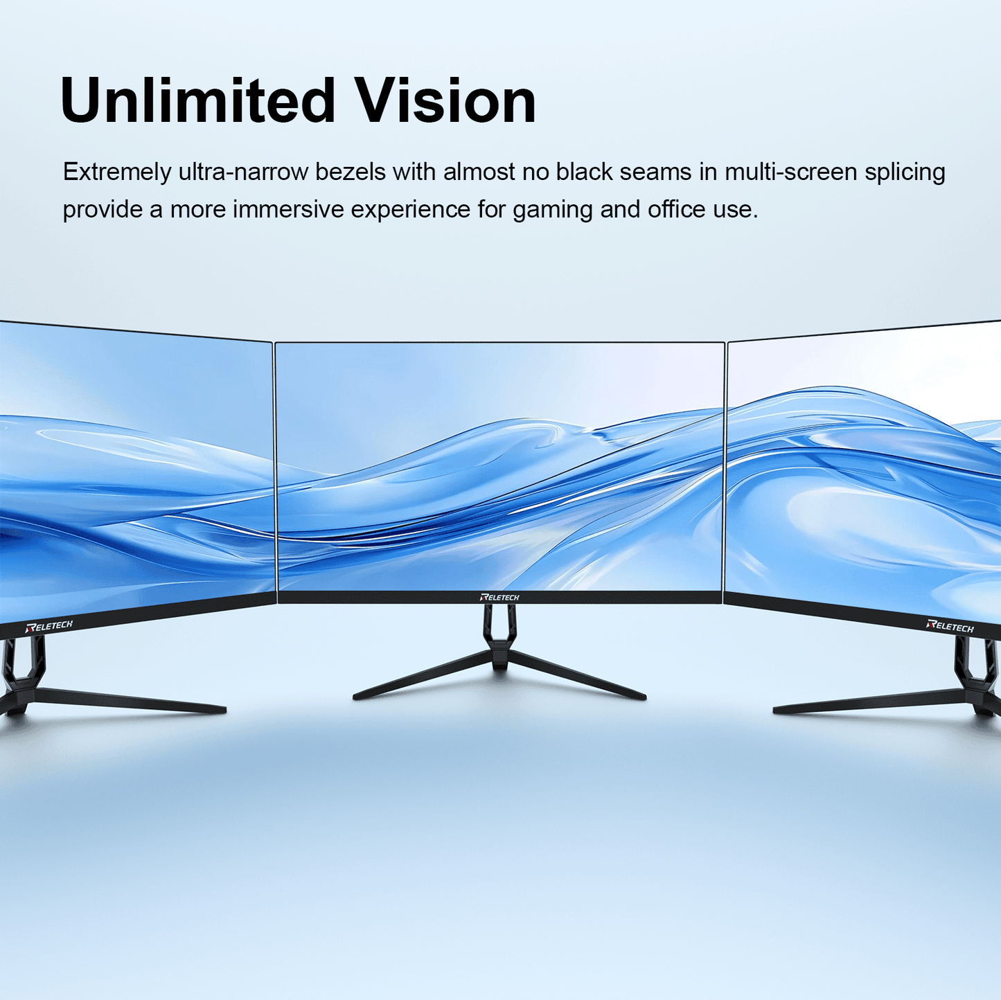 Reletech 100Hz Gaming Monitor R23 Pulse - Reletech AI Vision