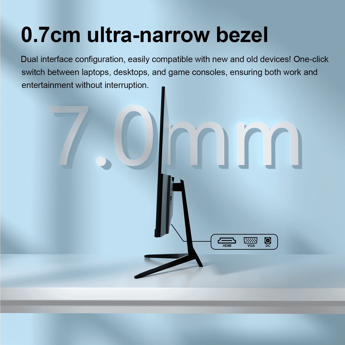 Reletech 100Hz Gaming Monitor R23 Pulse - Reletech AI Vision