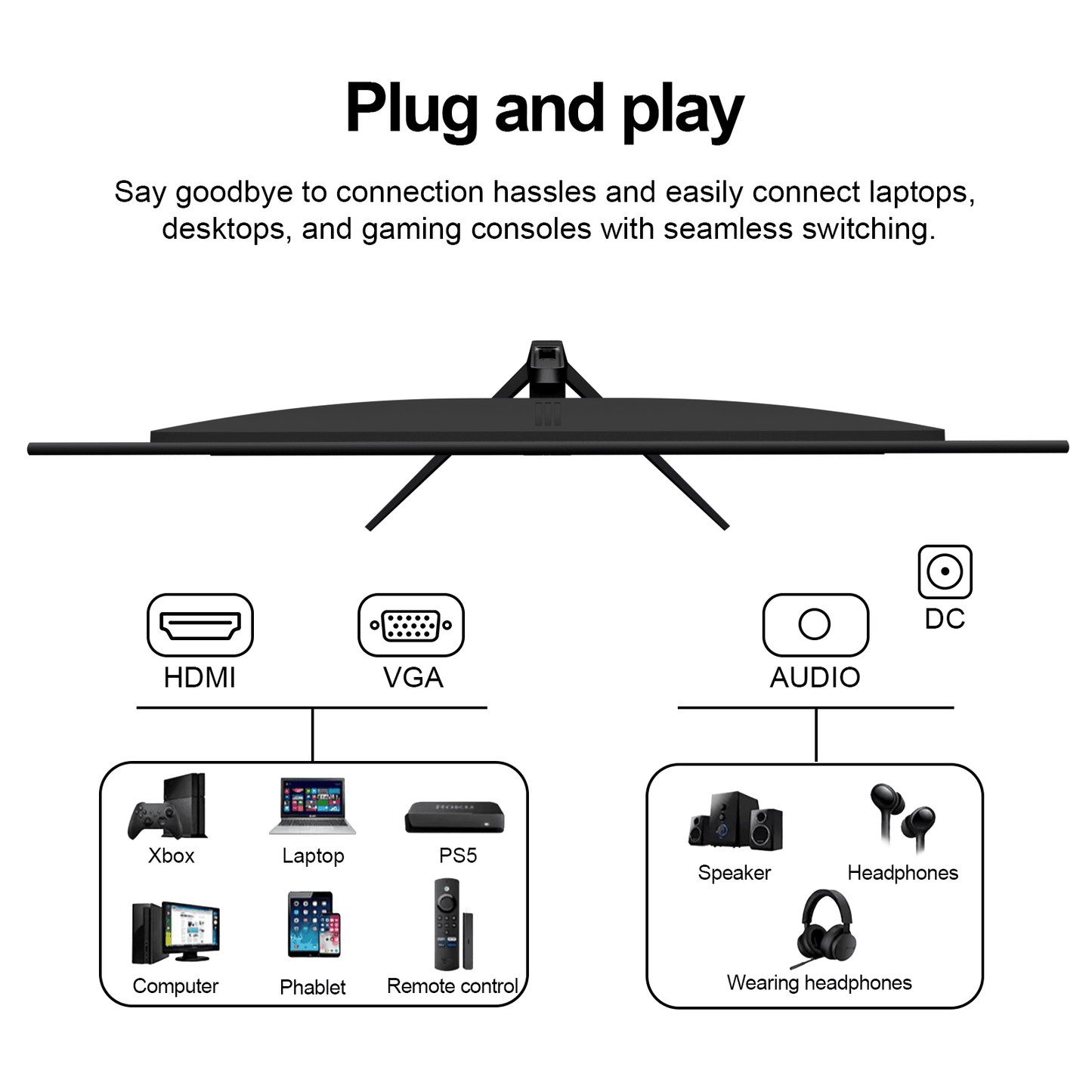 Reletech 100Hz Monitor R27 Core - Reletech AI Vision