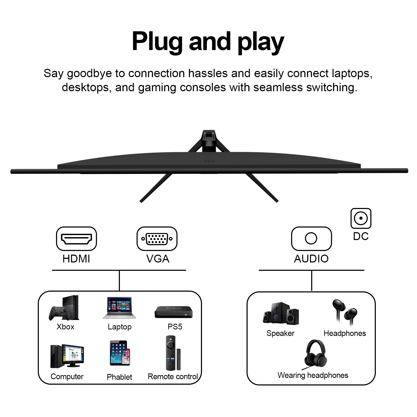 Reletech 100Hz Monitor R27 Core - Reletech AI Vision