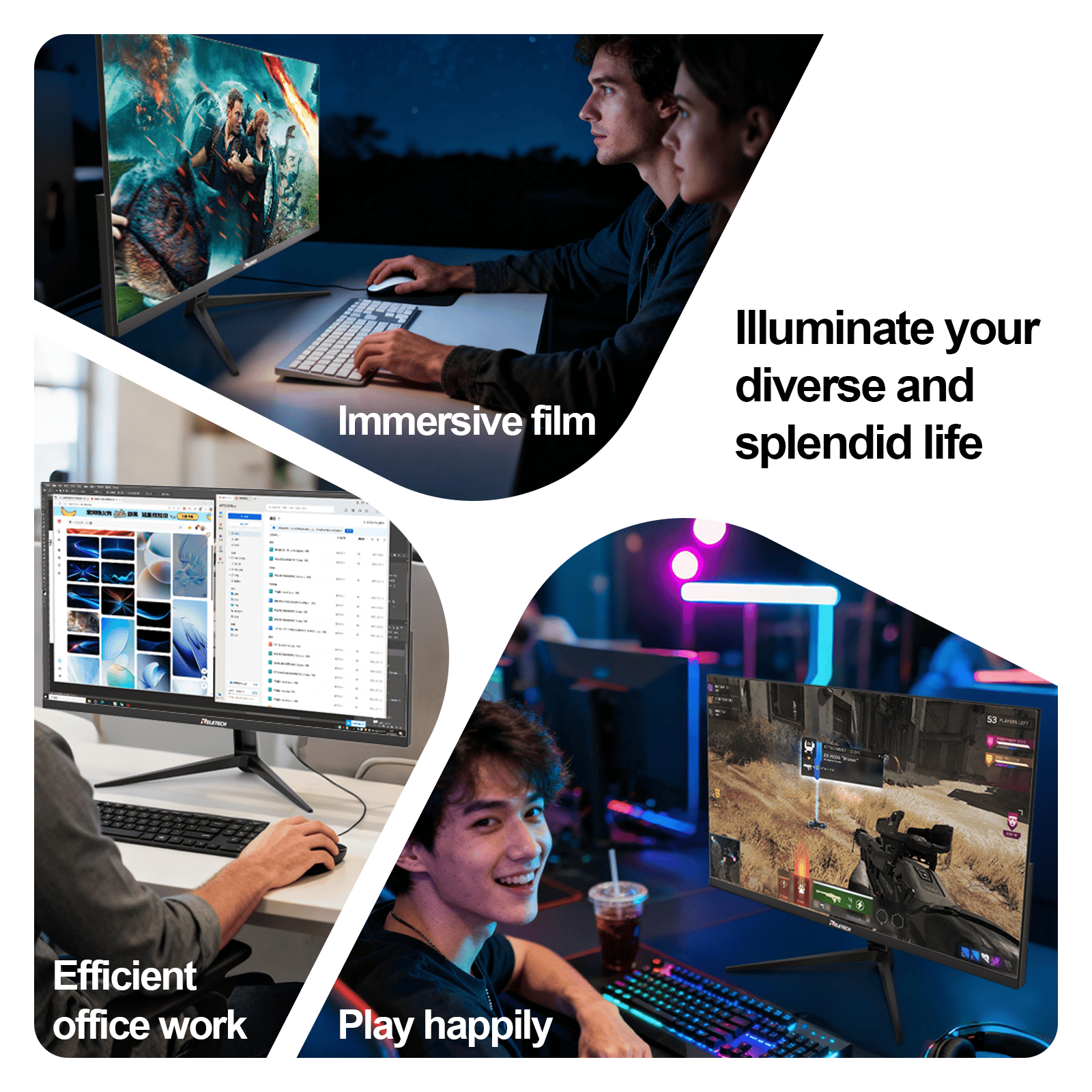 Reletech 100Hz Monitor R27 Core - Reletech AI Vision