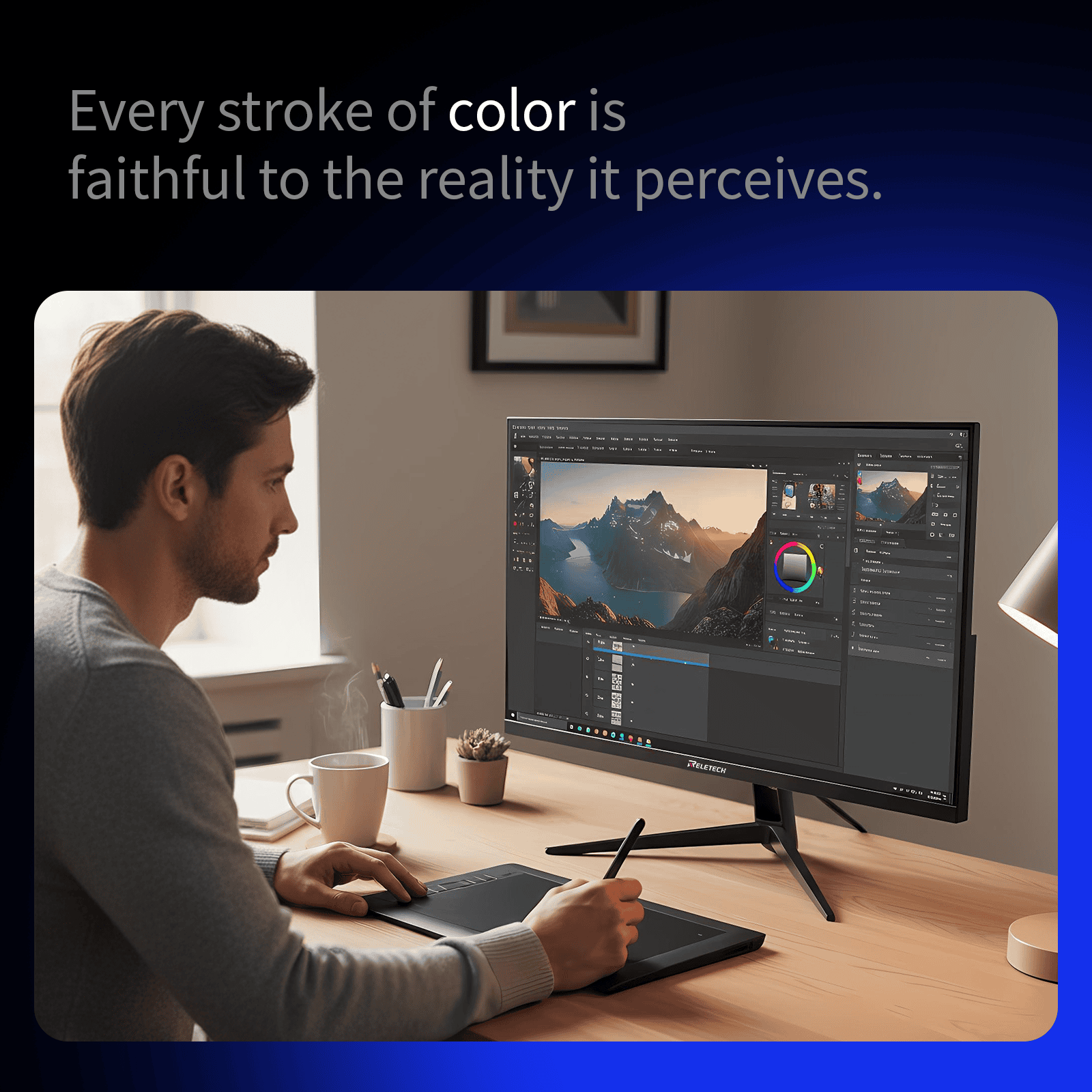 Reletech 120Hz Monitor R27 Velo - Reletech AI Vision