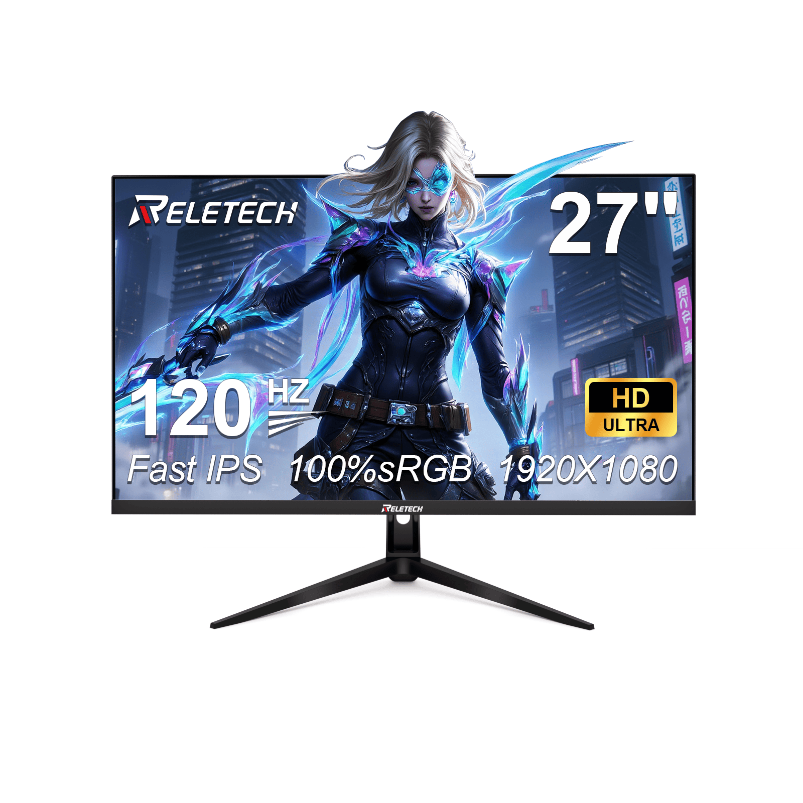 Reletech 120Hz Monitor R27 Velo - Reletech AI Vision