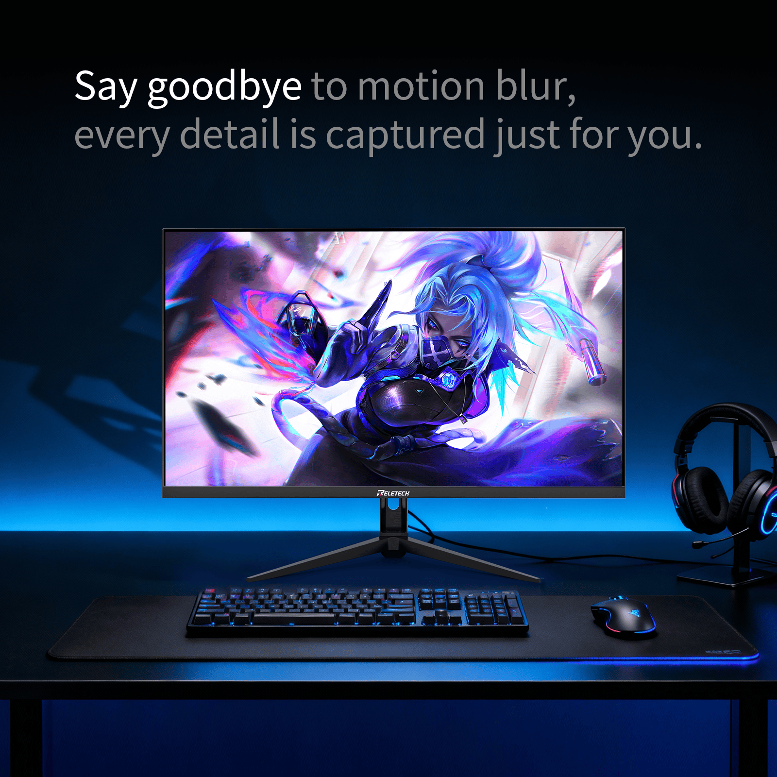 Reletech 120Hz Monitor R27 Velo - Reletech AI Vision