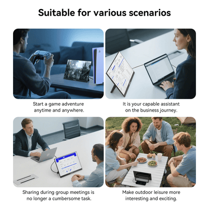 Reletech 144Hz QHD Portable Monitor M16 Pro - Reletech AI Vision
