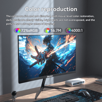 Reletech 180Hz Gaming Monitor G25F180 - Reletech AI Vision