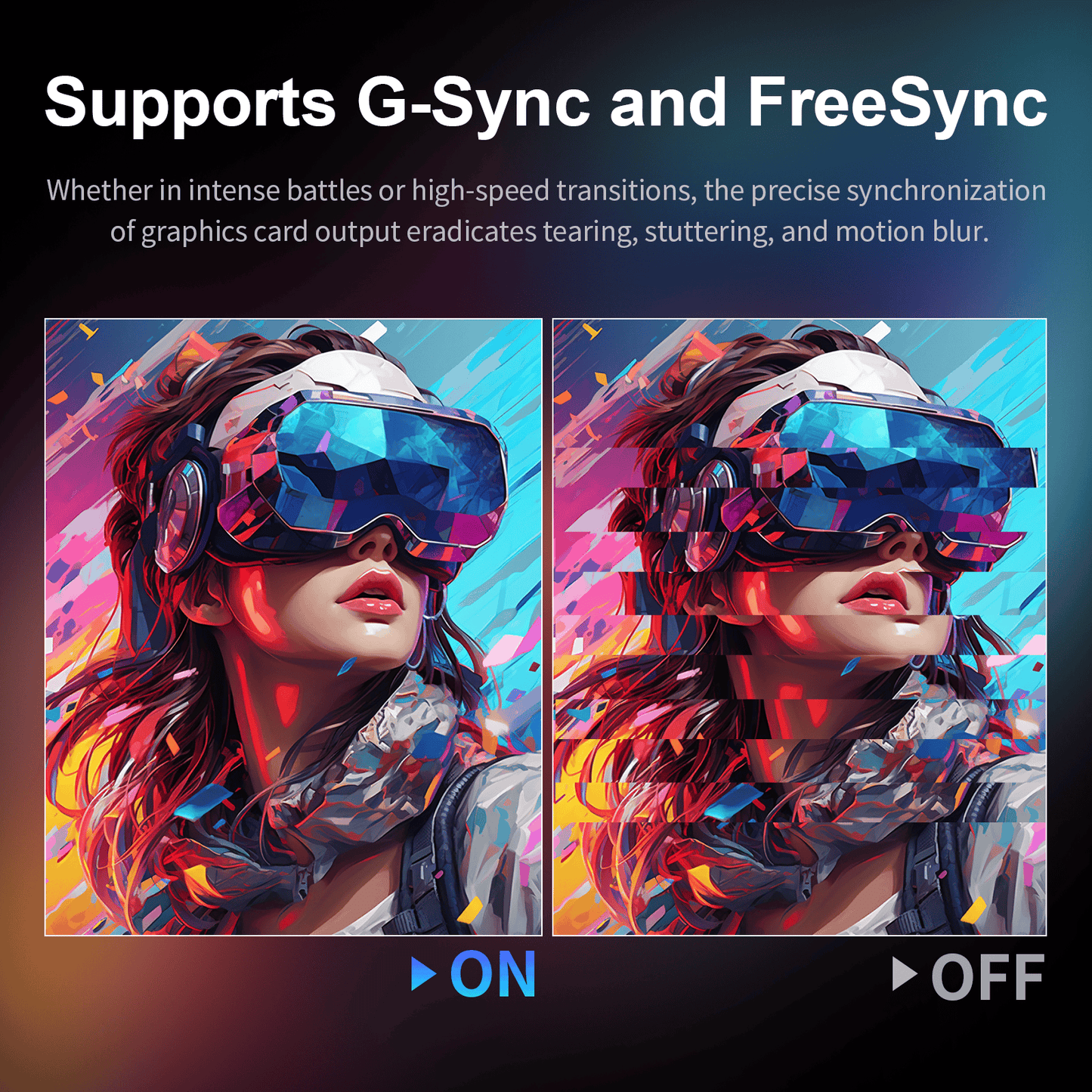 Reletech 180Hz Gaming Monitor R23 Blitz - Reletech AI Vision