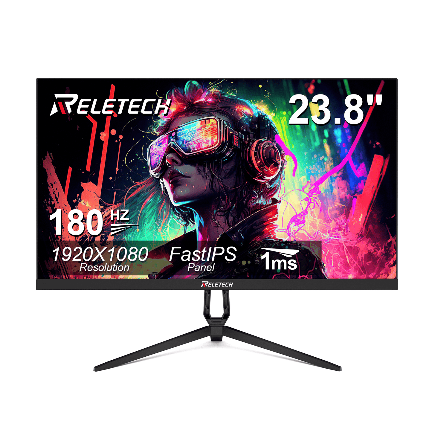 Reletech 180Hz Gaming Monitor R23 Blitz - Reletech AI Vision