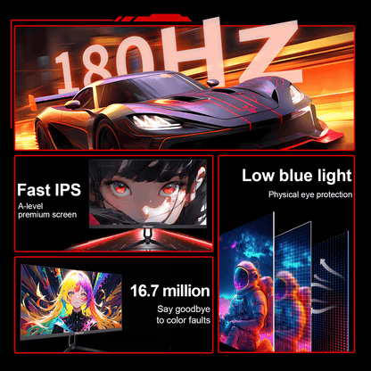 Reletech 180Hz Gaming Monitor R23 Blitz - Reletech AI Vision