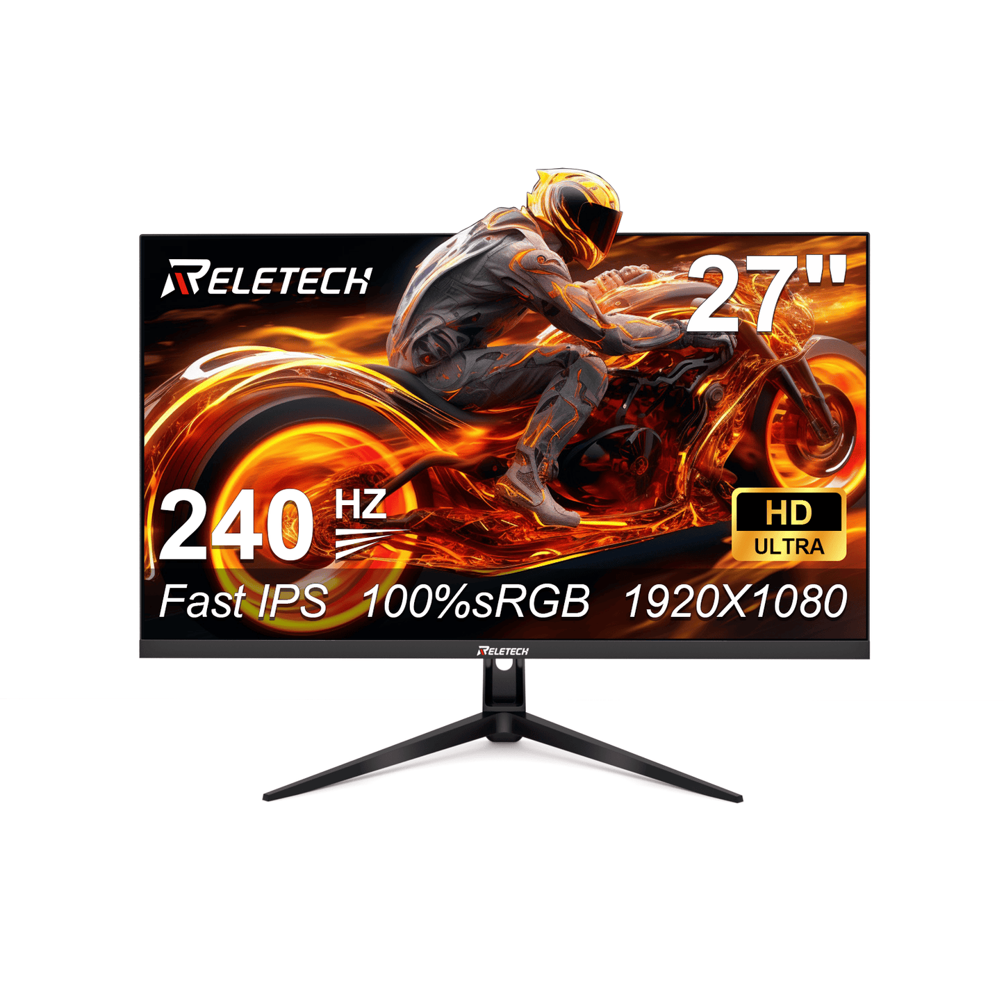 Reletech 240Hz Gaming Monitor R27 Fury - Reletech AI Vision