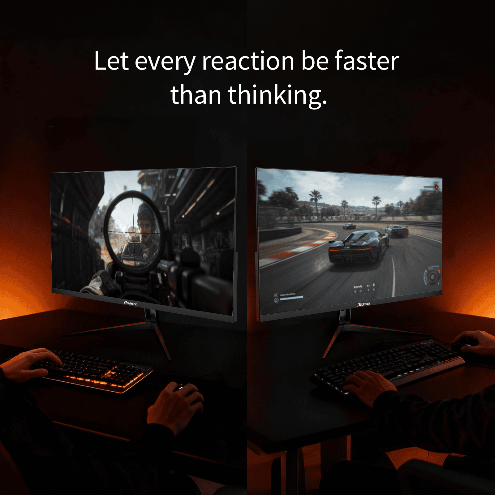 Reletech 240Hz Gaming Monitor R27 Fury - Reletech AI Vision