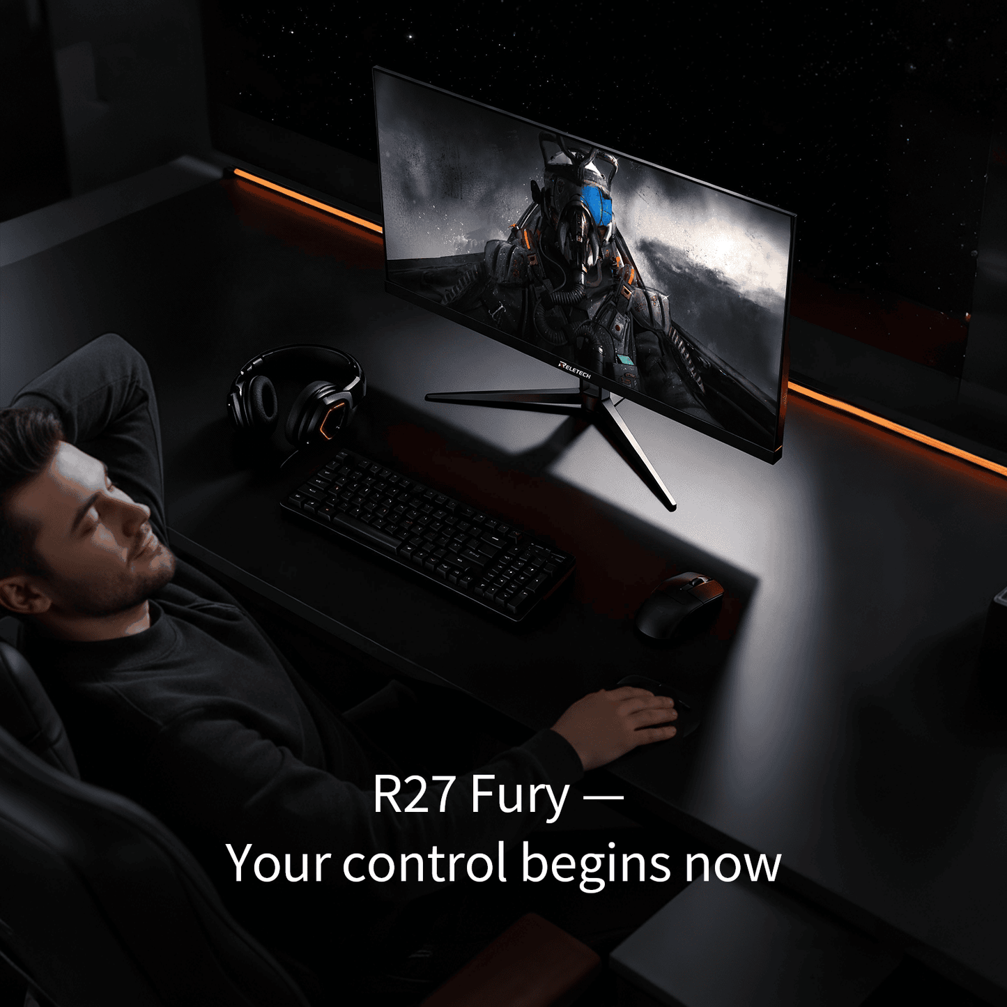 Reletech 240Hz Gaming Monitor R27 Fury - Reletech AI Vision