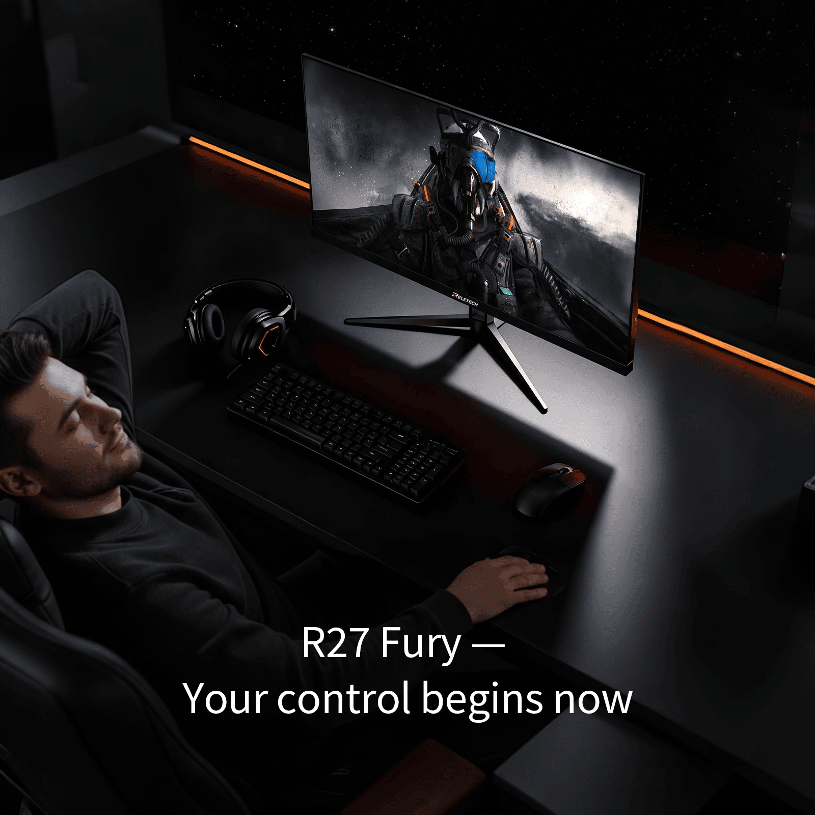 Reletech 240Hz Gaming Monitor R27 Fury - Reletech AI Vision