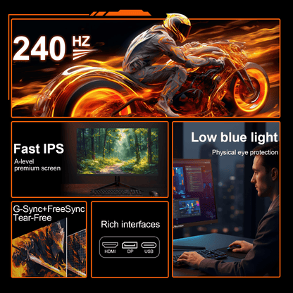Reletech 240Hz Gaming Monitor R27 Fury - Reletech AI Vision