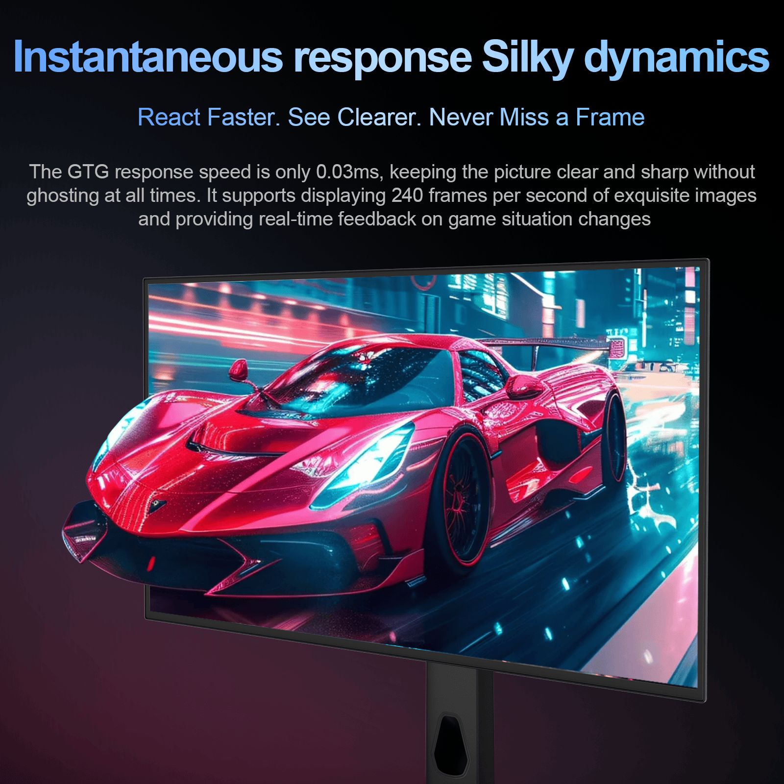 Reletech 240Hz LG QD - OLED Gaming Monitor R27QD NIGHTMARE - Reletech AI Vision