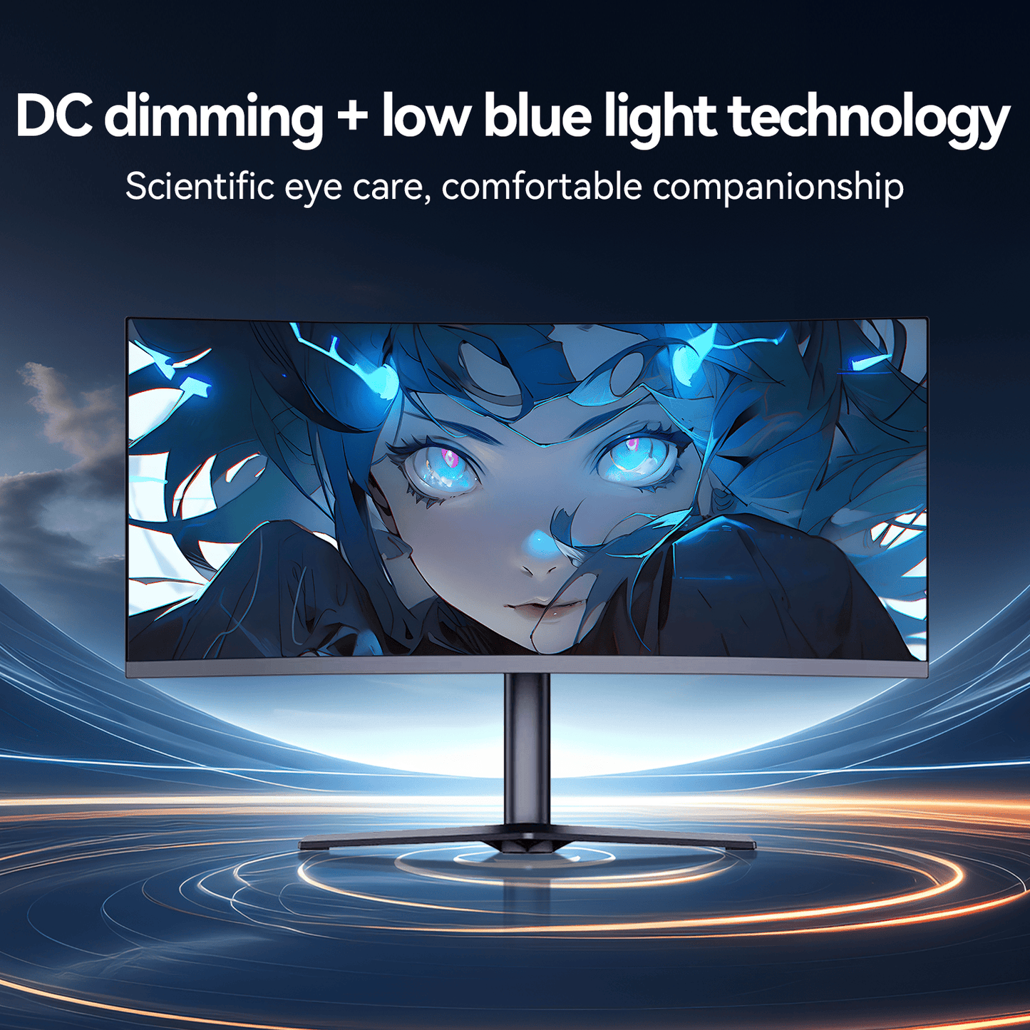 Reletech 4K 165Hz Gaming Monitor G34WQ - Reletech AI Vision