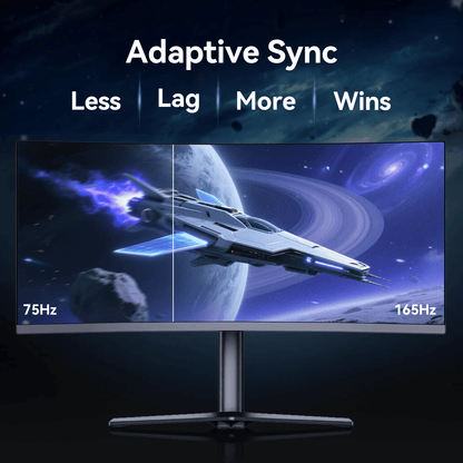 Reletech 4K 165Hz Gaming Monitor G34WQ - Reletech AI Vision