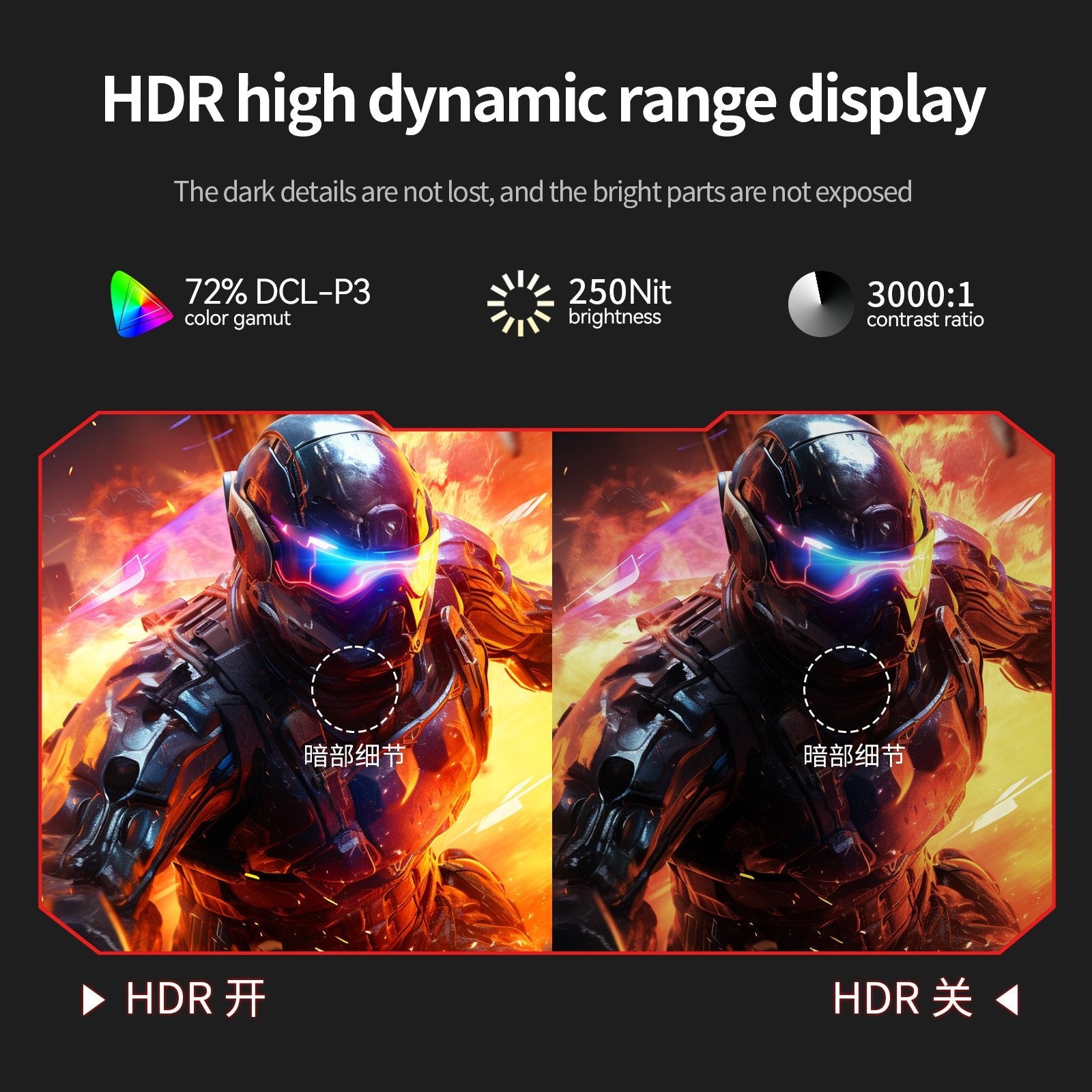 Reletech ‌Ultra-wide 2K 180Hz Gaming Monitor R34V Horizon