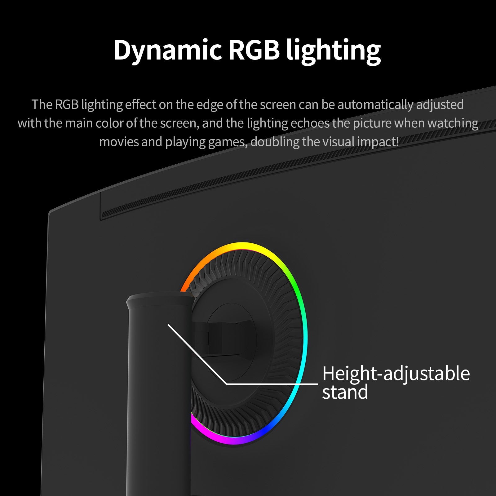 Reletech ‌Ultra-wide 2K 180Hz Gaming Monitor R34V Horizon – Reletech AI ...