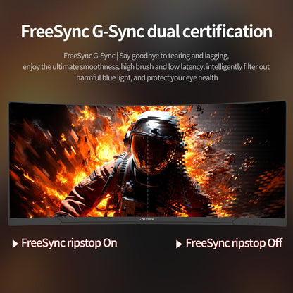 Reletech 4K 165Hz Gaming Monitor R34V Horizon - Reletech AI Vision