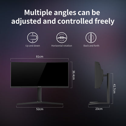 Reletech 4K 165Hz Gaming Monitor R34V Horizon - Reletech AI Vision