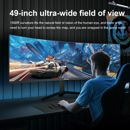 Reletech 4K 165Hz Gaming Monitor R49BVR Raptor - Reletech AI Vision