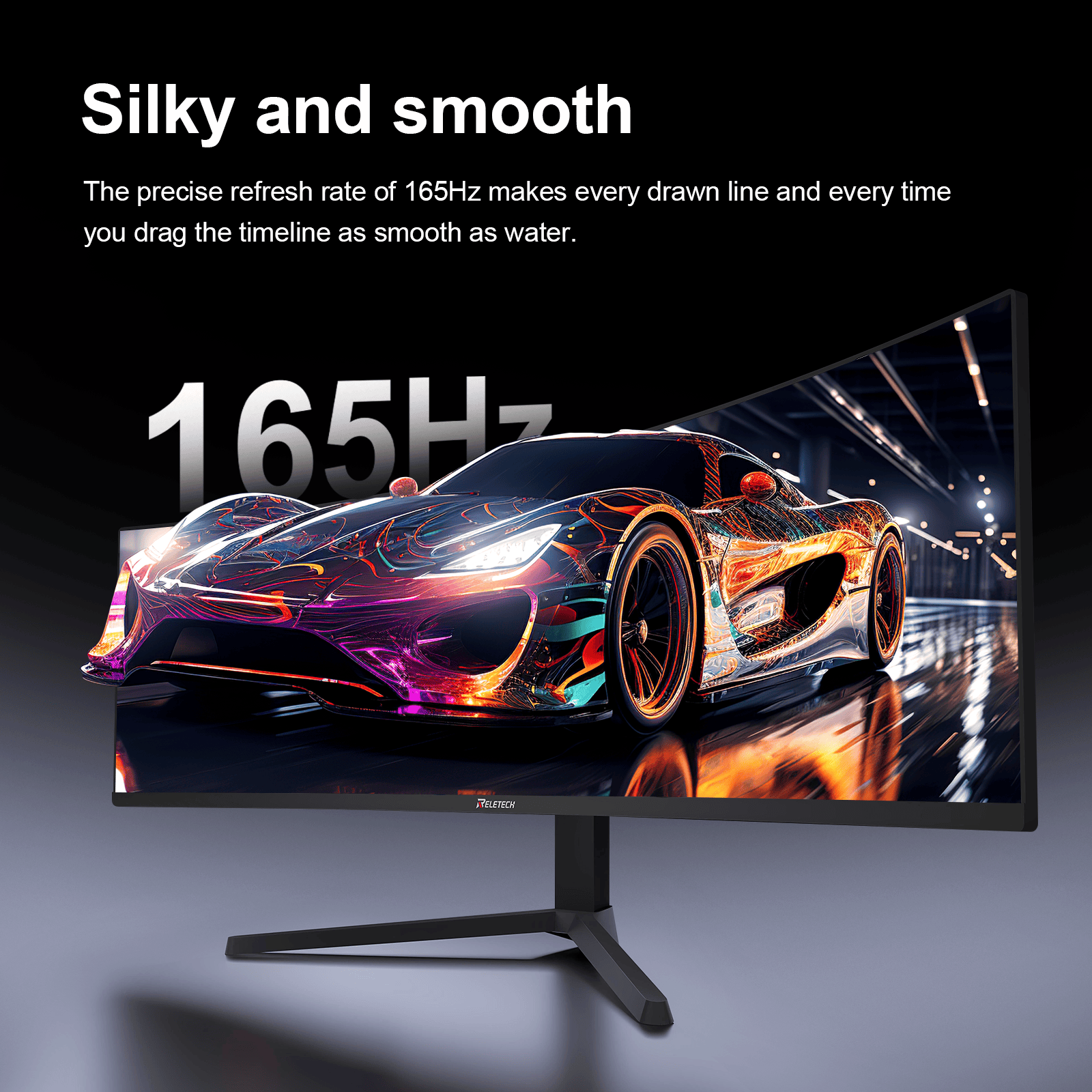 Reletech 4K 165Hz Gaming Monitor R49BVR Raptor - Reletech AI Vision