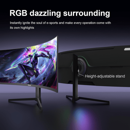 Reletech 4K 165Hz Gaming Monitor R49BVR Raptor - Reletech AI Vision