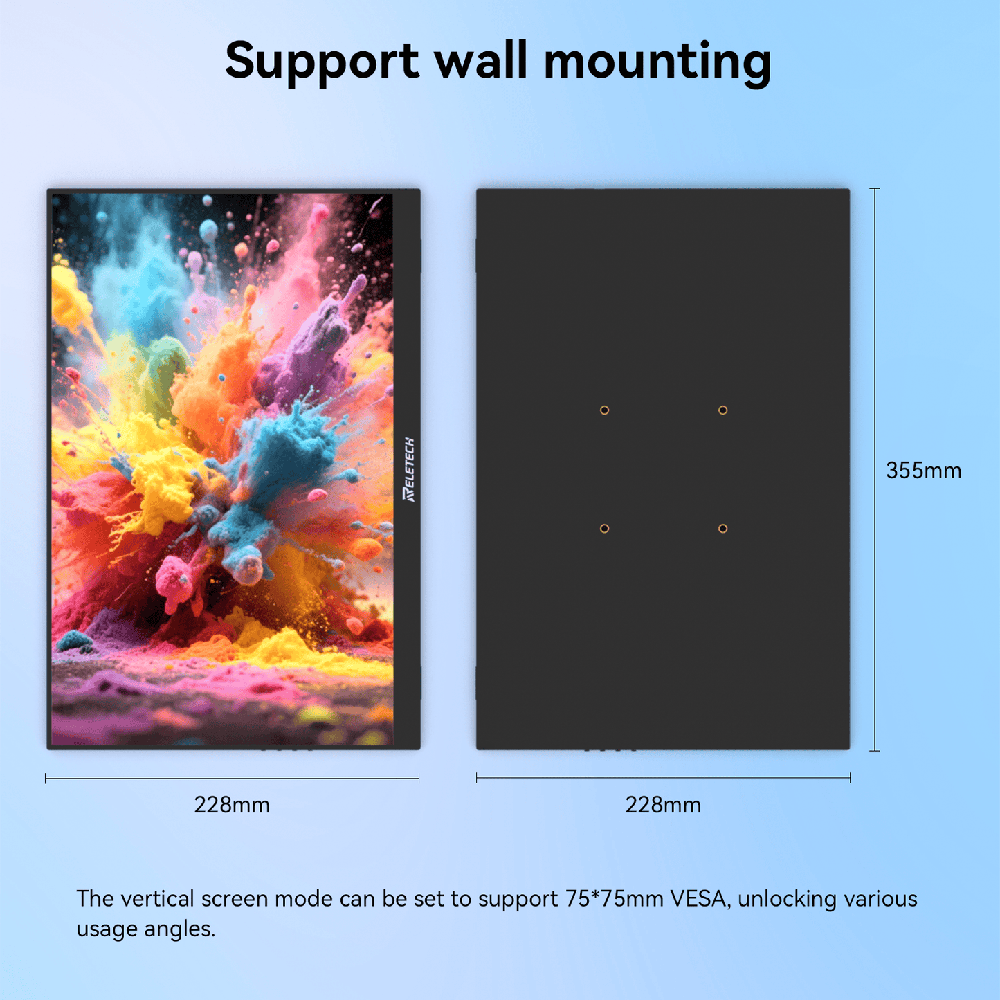 Reletech 60Hz FHD Portable Monitor M16 Lite - Reletech AI Vision