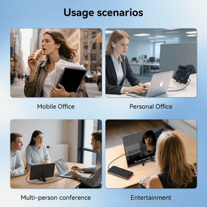 Reletech 60Hz FHD Portable Monitor M16 Lite - Reletech AI Vision