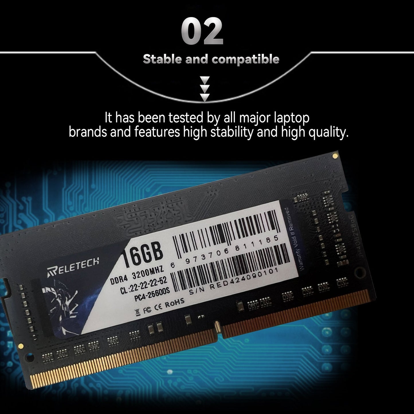 Reletech DDR4 SODIMM - Reletech AI Vision