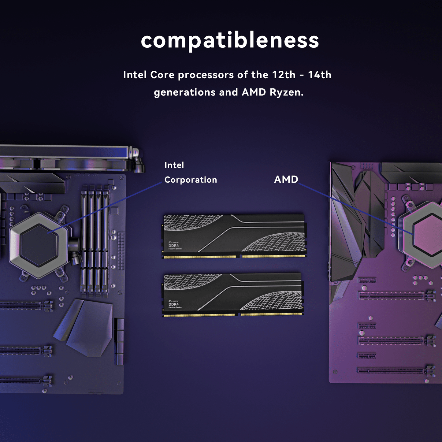 Reletech DDR4 UDIMM FlexPro - Reletech AI Vision