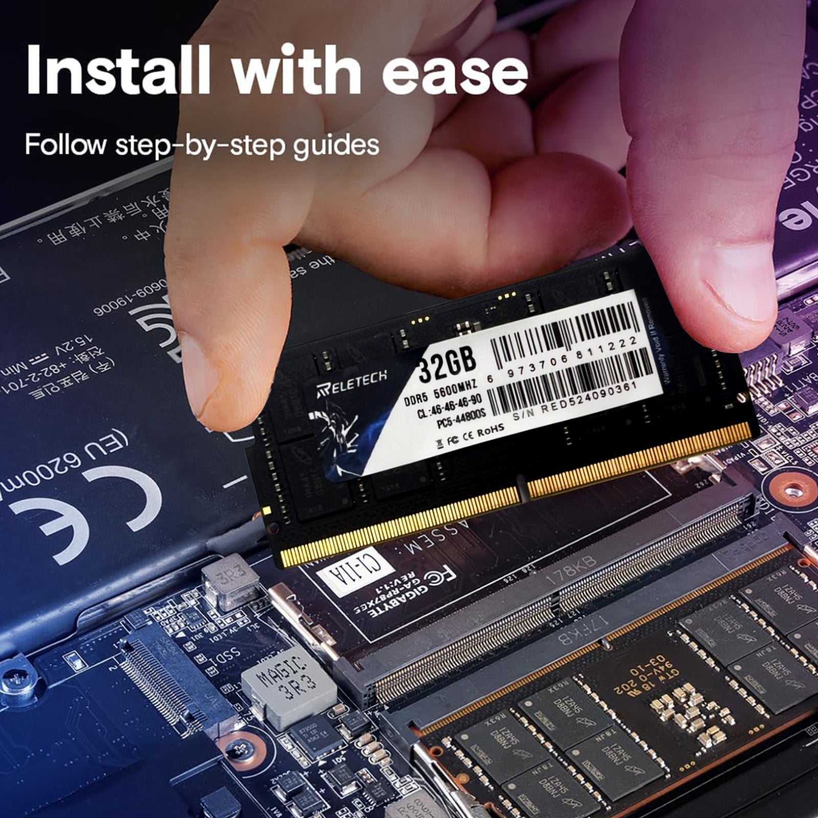 Reletech DDR5 SODIMM - Reletech AI Vision