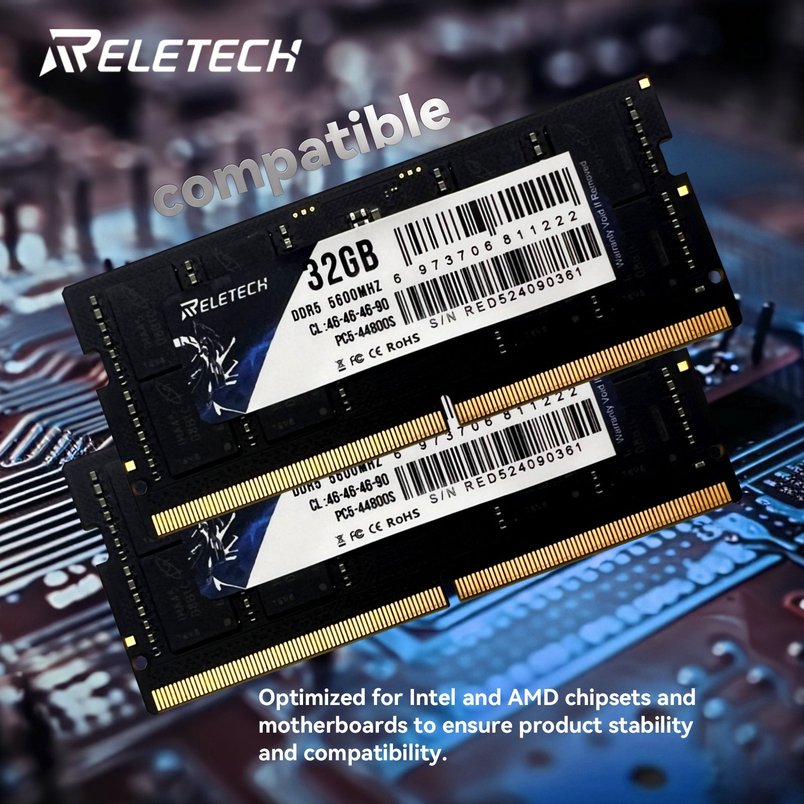 Reletech DDR5 SODIMM - Reletech AI Vision