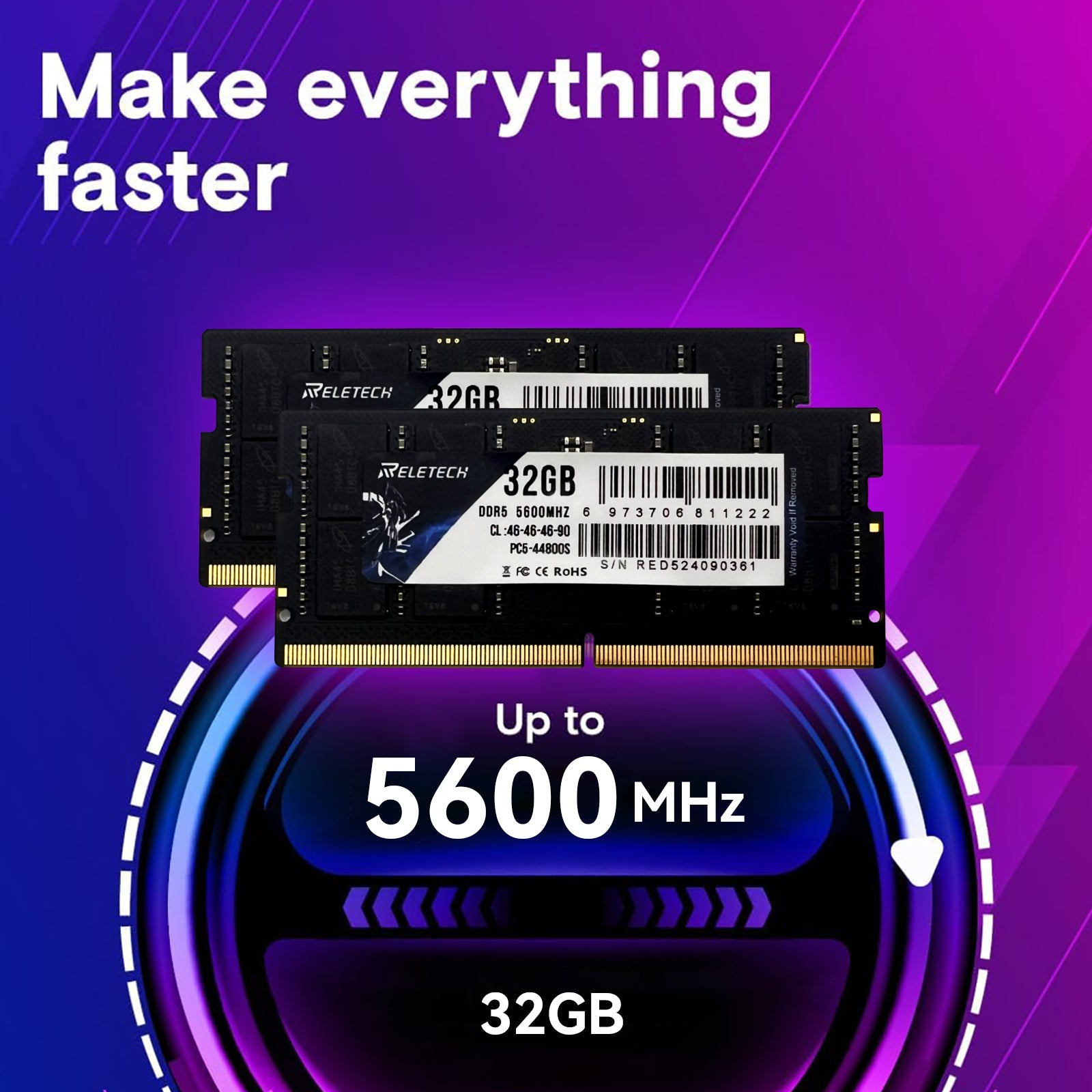 Reletech DDR5 SODIMM - Reletech AI Vision