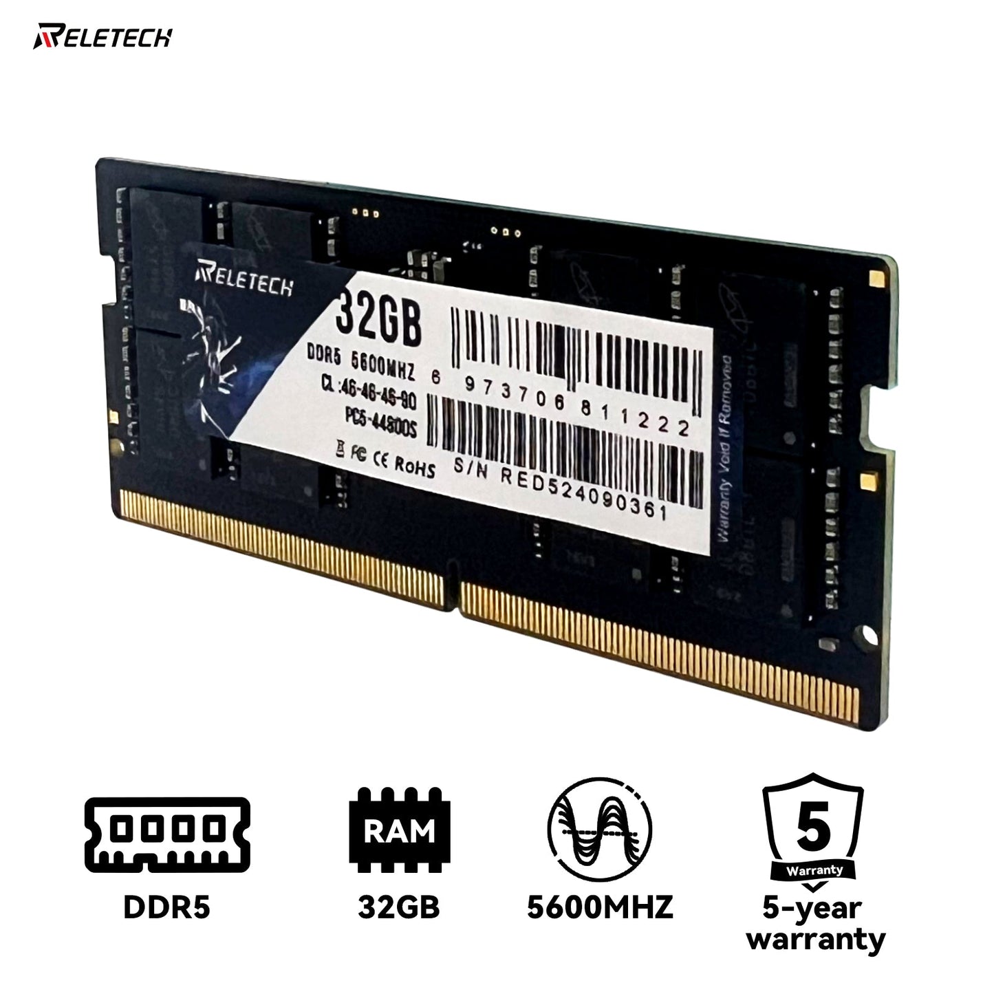 Reletech DDR5 SODIMM - Reletech AI Vision