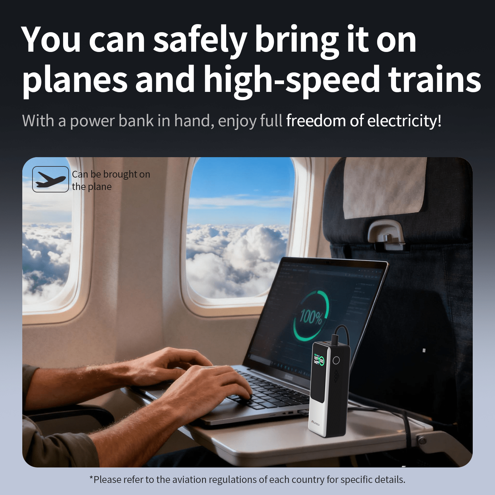 Reletech LG21700 25000mAh Power Bank G - ZeroFeal - Reletech AI Vision