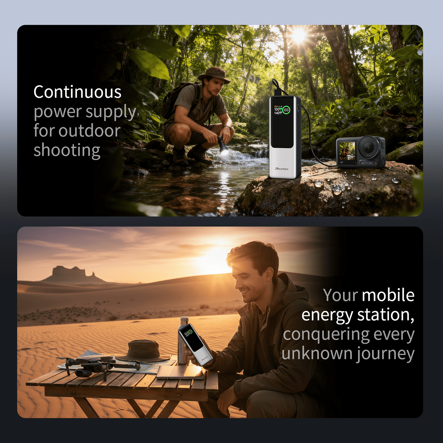 Reletech LG21700 25000mAh Power Bank G - ZeroFeal - Reletech AI Vision